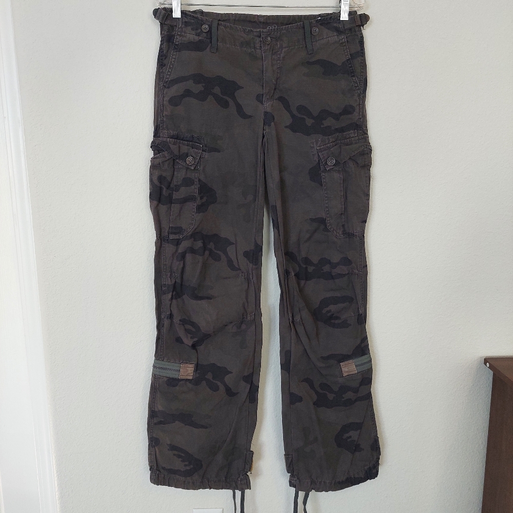 G-Star Raw New Field Art Camo Cargo Utility Pants Women's Size 28